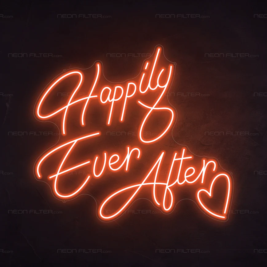 HappilyEverAfterNeonLightinSunsetOrange_869x870